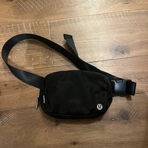 Lululemon Black Belt Bag